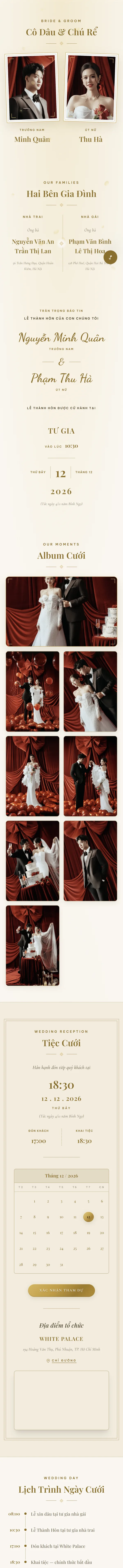 Preview mẫu thiệp Hỷ Kim
